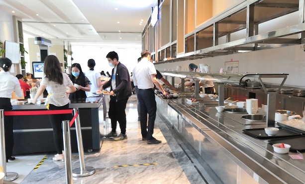 智慧食堂讓企業(yè)食堂變得更加信息化、智能化、便捷化！